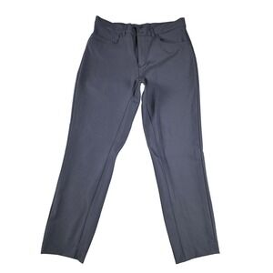 State & Liberty Golf Pants Mens 33 Blue 4 Way Stretch Moisture Wicking Nylon